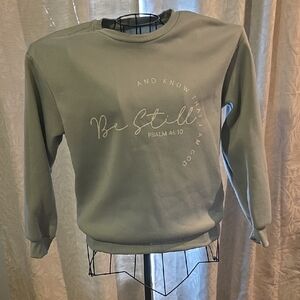 Be Still Men's Sweater - Green